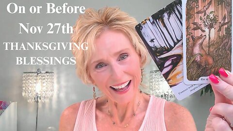 🍁🍂EXPECT A MIRACLE OF FATE 🙏😇THINGS JUST GOT EASIER 😮🪄😇THANKSGIVING BLESSINGS