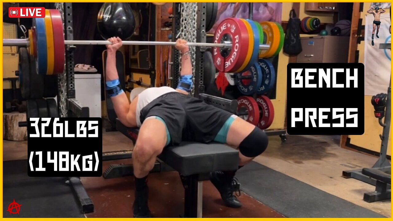 326lbs (148kg) Bench Press
