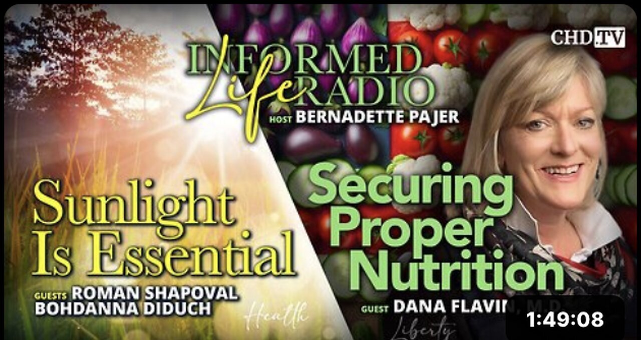 "Essential Sunlight and Securing Proper Nutrition"