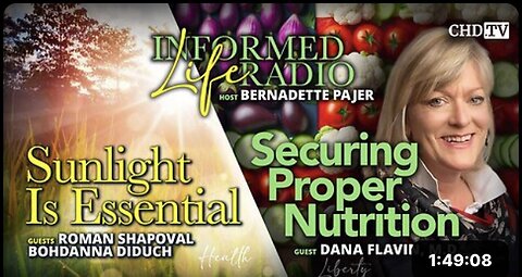 "Essential Sunlight and Securing Proper Nutrition"