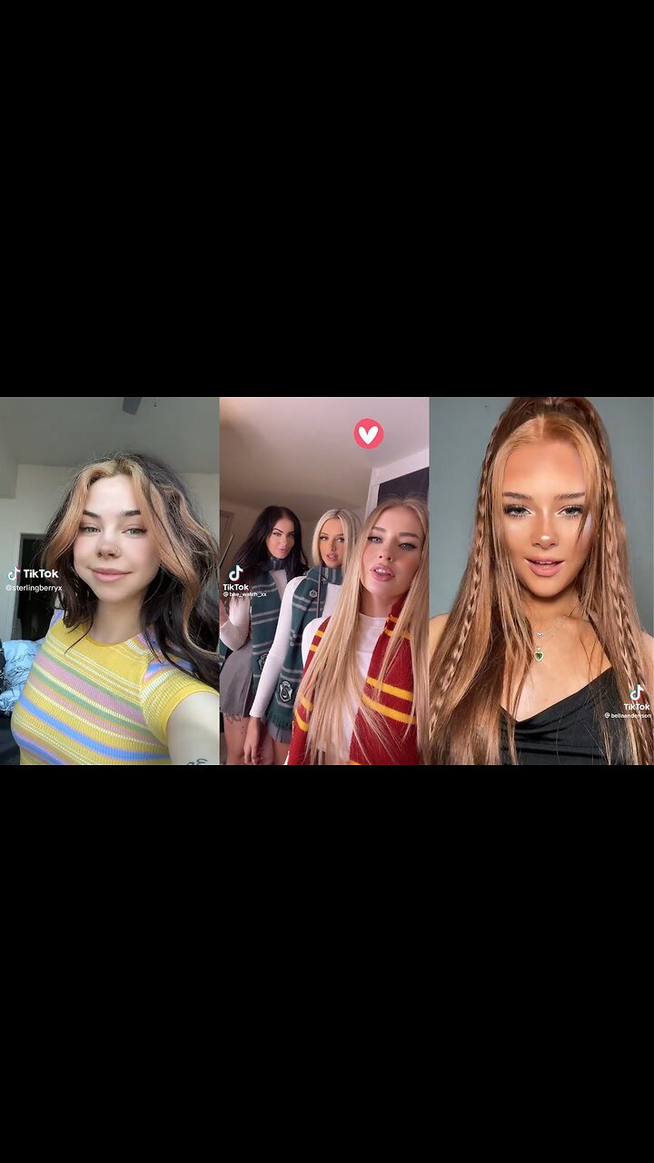 Hot cute girls dancing, no panties compilation