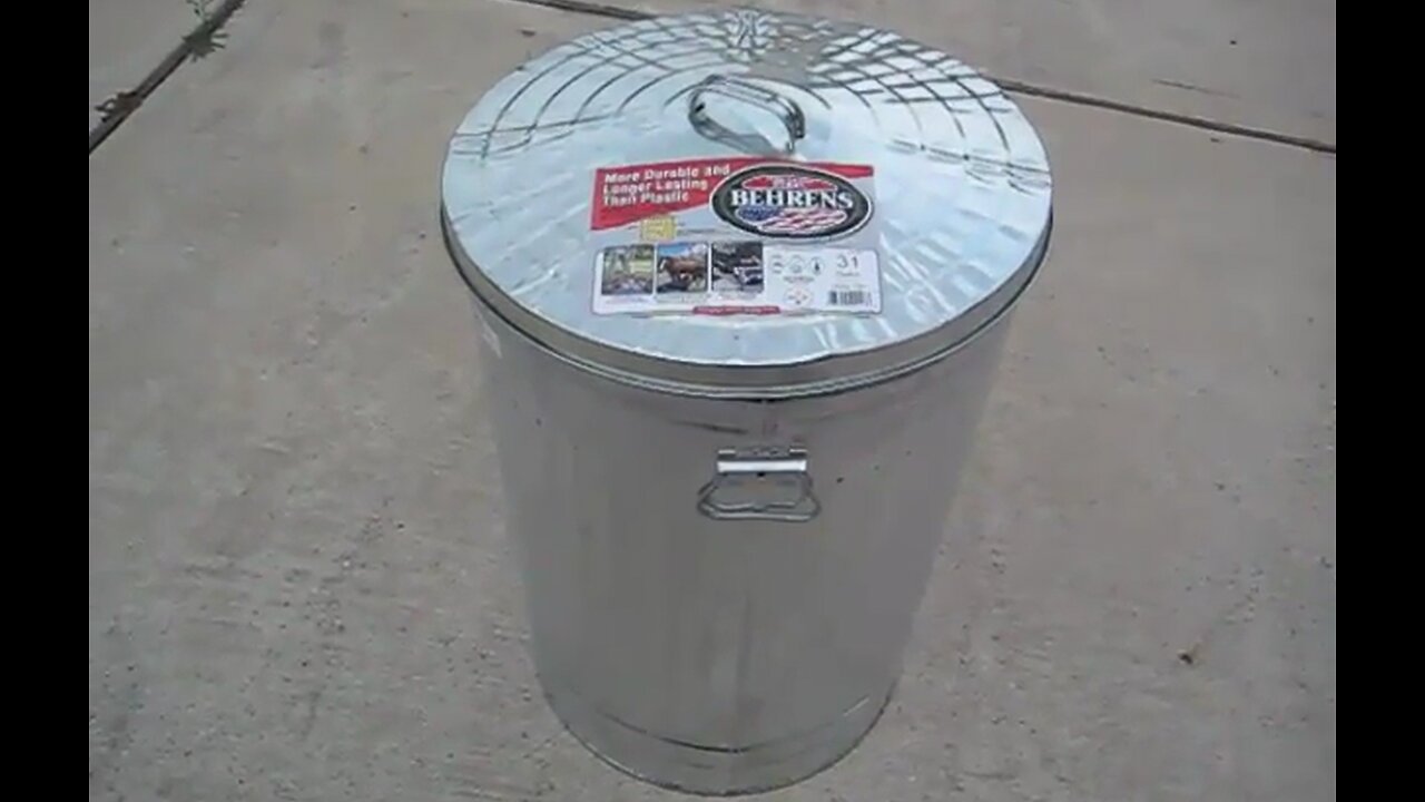 Faraday Cage: Garbage Can, Really?