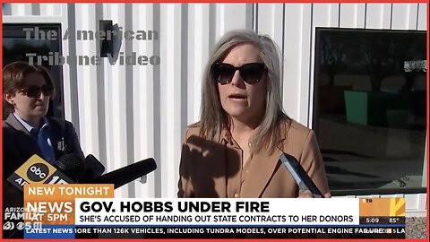 Woke AZ Governor Forced to Admit on Live TV that She Was Caught in Major Corruption Scandal