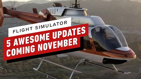 Flight Simulator - 5 Awesome Updates Coming In November _ gamescom 2022