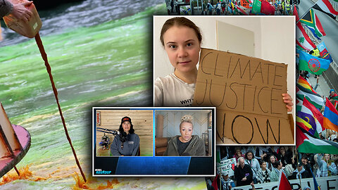 Greta Thunberg banned from Venice after dumping green dye into canal