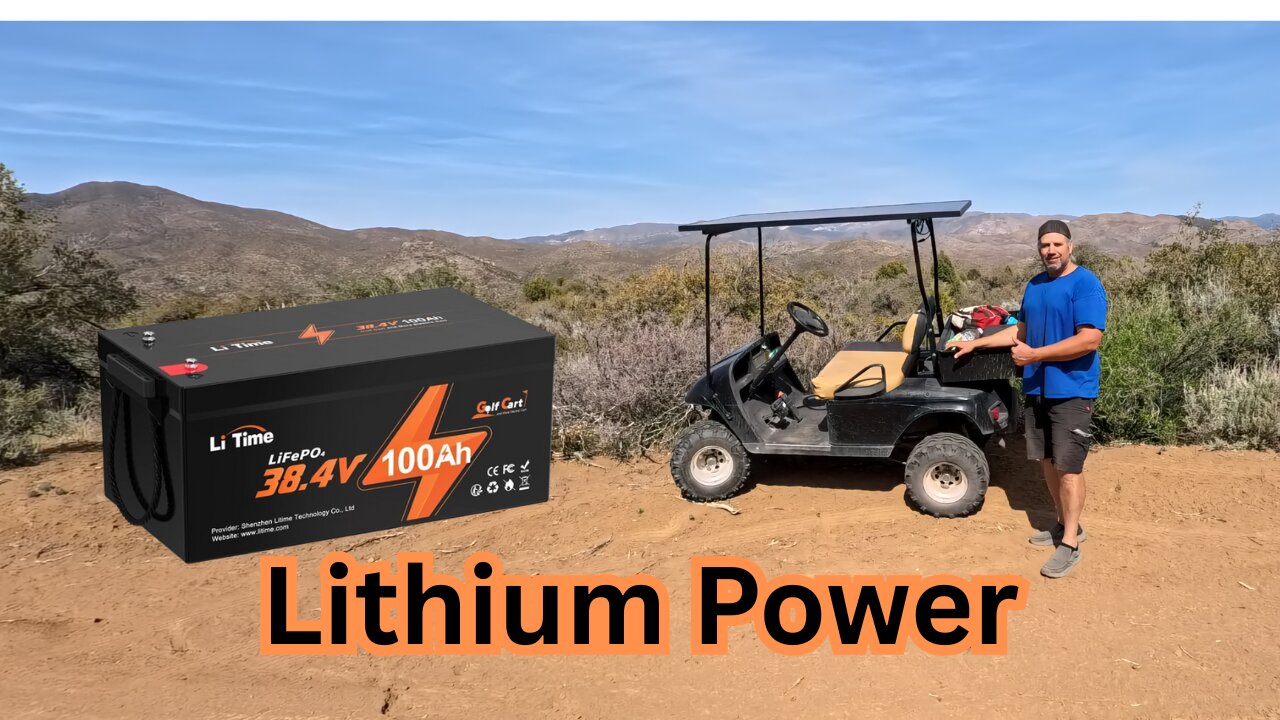 How Far Can an EZGO Workhorse Golf Cart Go on Li Time Lithium Battery?