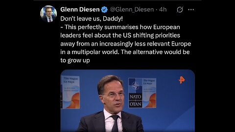 Glenn Diesen ~ EU Don't leave us, Daddy!