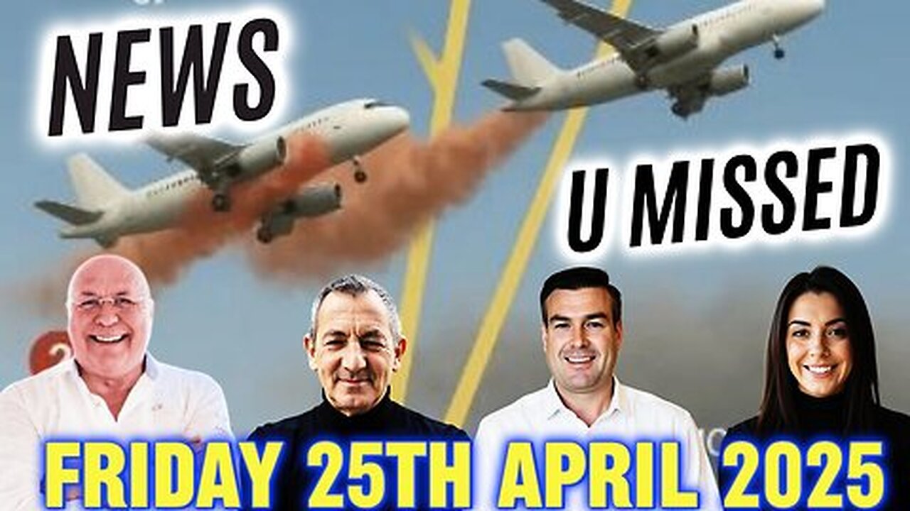 CHARLIE WARD DAILY NEWS WITH PAUL BROOKER & WARREN THORNTON FRIDAY 25TH APRIL 2025