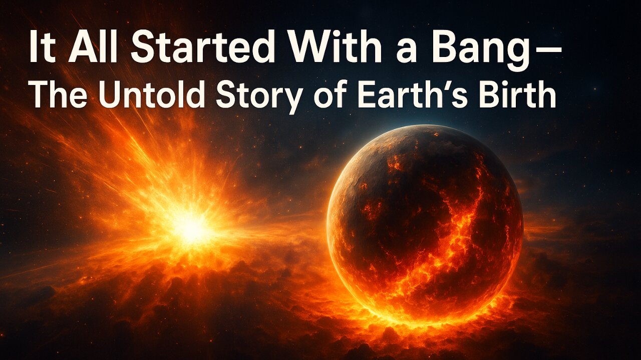 🌍 It All Started With a Bang – The Untold Story of Earth's Birth 🌌 | Cinematic Documentary