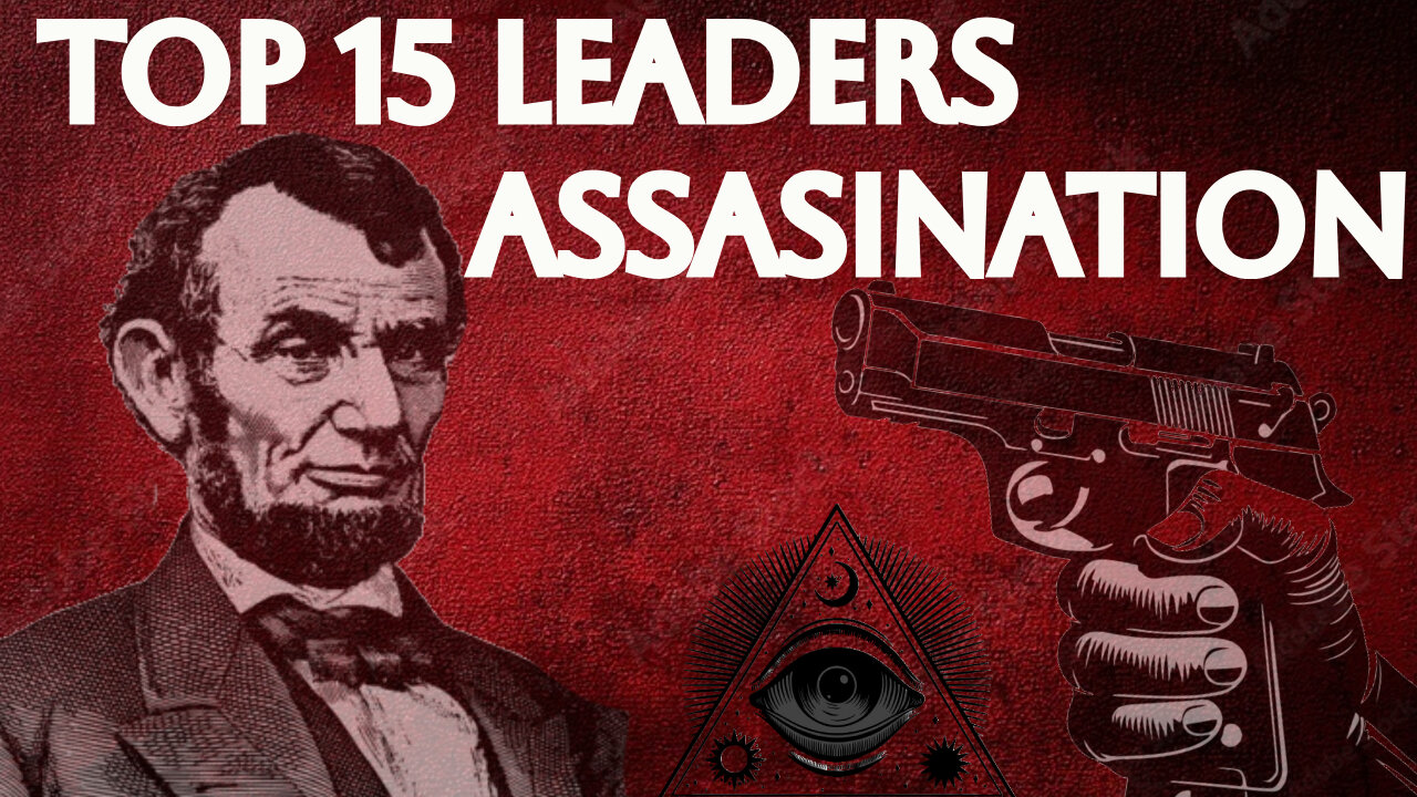 TOP 15 LEADERS ASSASINATION | SECRET SOCIETIES