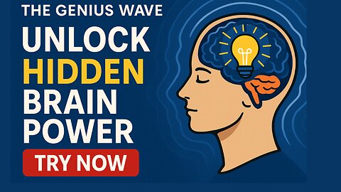 Unlock Hidden Brain Power with The Genius Wave 🧠 | Boost Focus, Creativity & Productivity FAST!