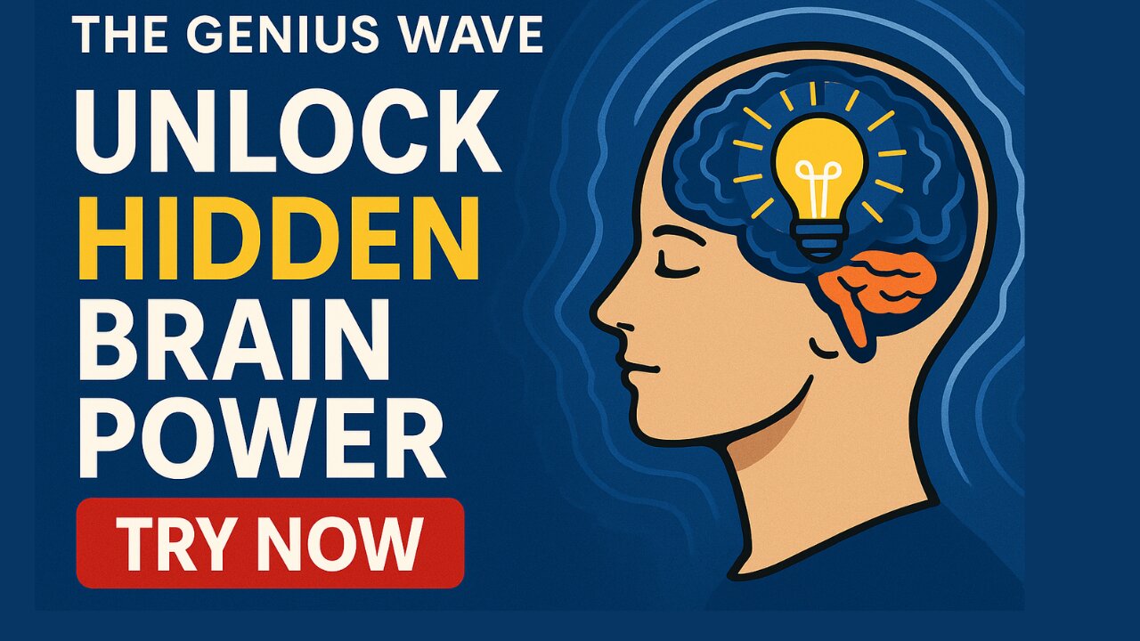 Unlock Hidden Brain Power with The Genius Wave 🧠 | Boost Focus, Creativity & Productivity FAST!