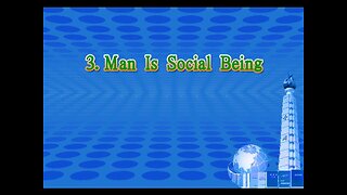 Juche Idea Lesson 3: Man Is Social Being