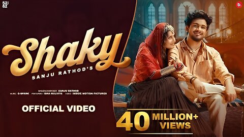 Shaky ( Official #Video ) Sanju Rathod Ft. Isha Malviya | G-Spark | New #Marathi Songs 2025