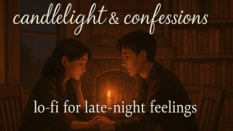 “candlelight & confessions – lo-fi for late-night feelings”