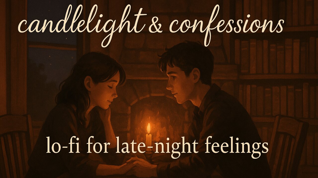 “candlelight & confessions – lo-fi for late-night feelings”