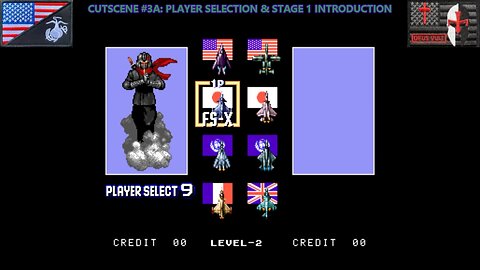 The Cutscene Project: "Aero Fighters 2" [Hien (FS-X)] (Arcade - 1994) [NA Version]