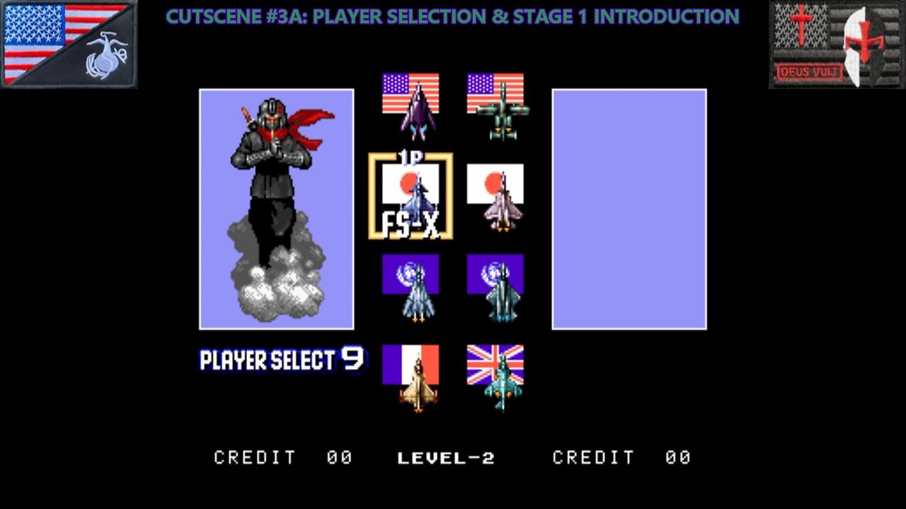 The Cutscene Project: "Aero Fighters 2" [Hien (FS-X)] (Arcade - 1994) [NA Version]