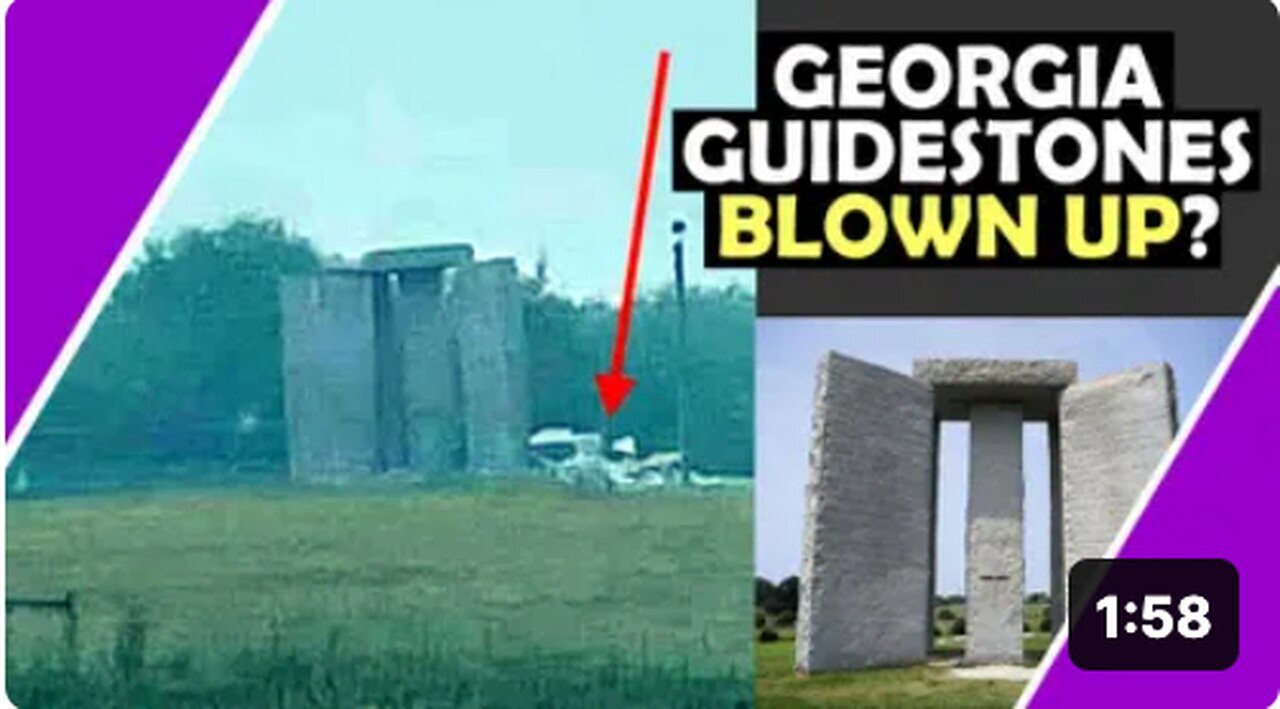 "Georgia Guide Stones Destroyed!"