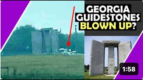 "Georgia Guide Stones Destroyed!"