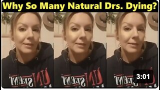 Why Are So Many Natural Doctors Dying?