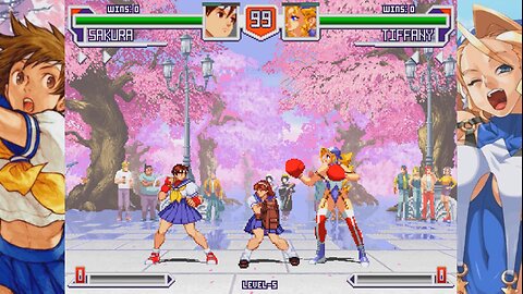 [MUGEN ~ IKEMEN GO LIFEBAR] Old Class - Sakura x Tiffany