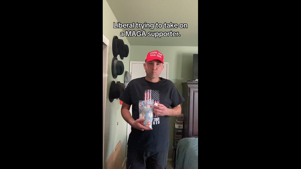 Liberal trying to take on a MAGA supporter