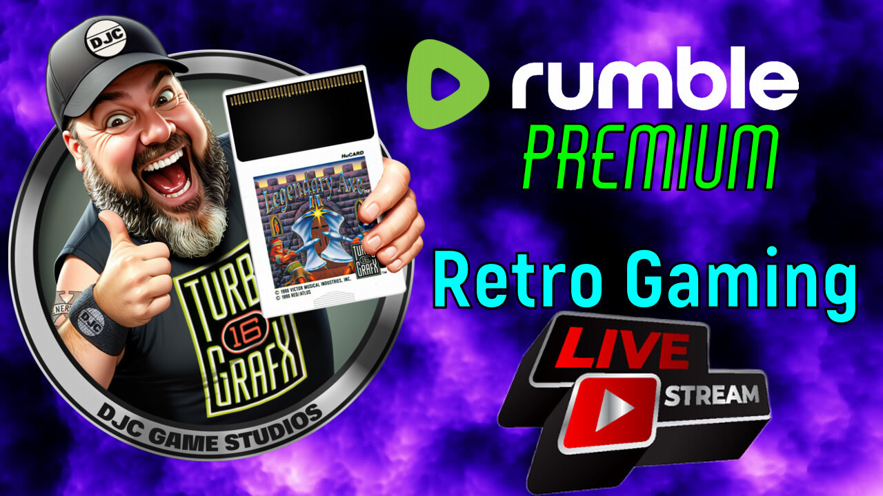 Rumble Premium - Turbografx 16 LIVE with DJC
