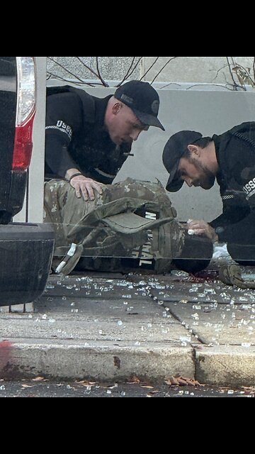 🚨 BREAKING: Secret Service seen running into danger to help National Guard troops White House