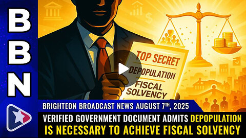 Verified government document admits DEPOPULATION is necessary to achieve FISCAL SOLVENCY