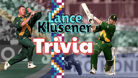 Lance Klusener: The 'Zulu' Legend | Trivia Challenge