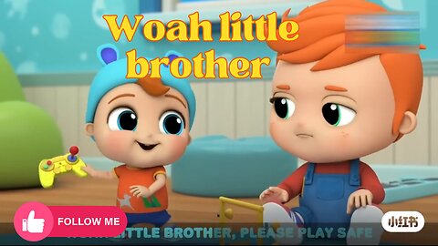 Woah Little Brother | Fun Kids Rhyme and Dance Song"