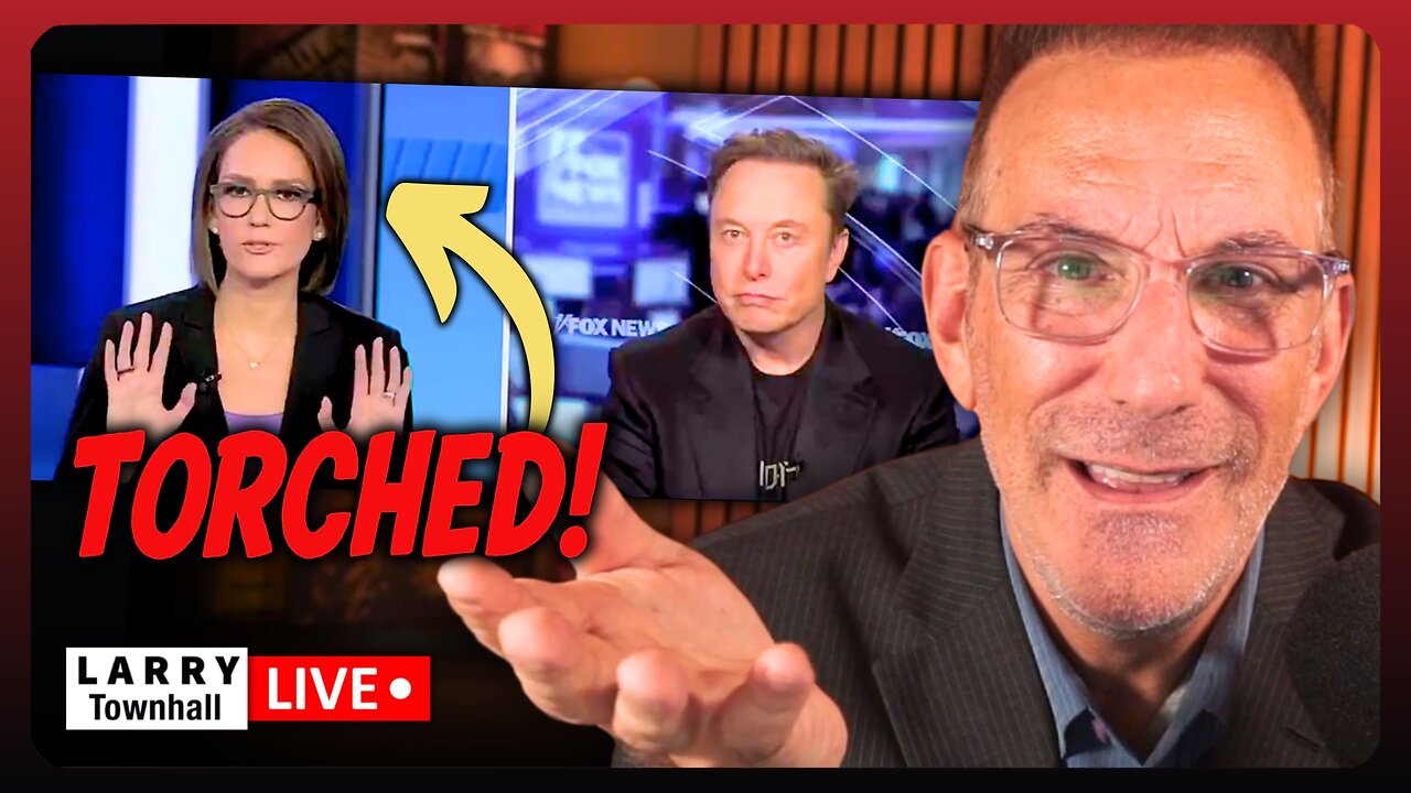 🚨Jessica Tarlov Tries (& FAILS) To TRAP Elon Musk! HUMILIATING Interview Moment! | LARRY Live!