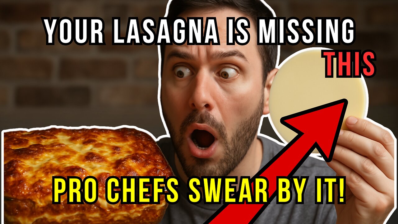 Your Lasagna is Missing THIS! This is The Secret Pro Chefs Swear By