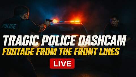 🔥🔥 Tragic Police Dashcam Footage from the Front Lines