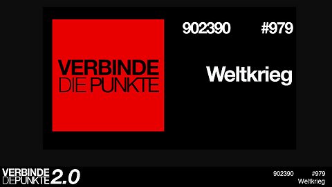 Verbinde die Punkte 979 - Weltkrieg 23.o6.2025 (902390)