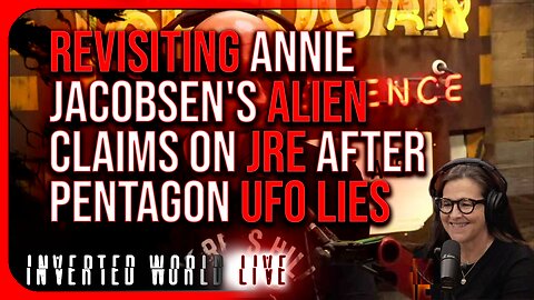 Revisiting Annie Jacobsen's Alien Claims on JRE After Pentagon UFO Lies