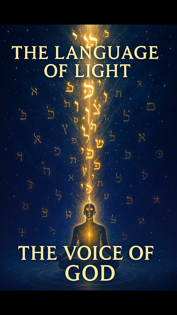 The Language of Light is the Voice of God #short