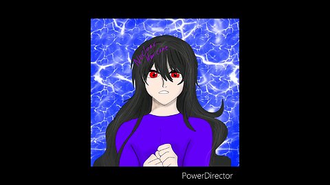 SpeedPaint nuclear Joestar in a purple swimsuit