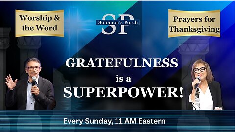 Thankfulness Isn’t Just a Feeling — It’s a Spiritual Force