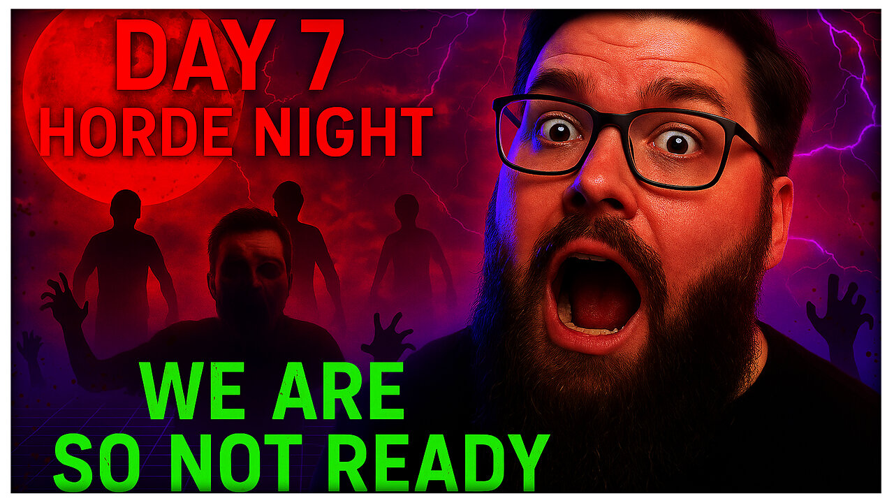 💀 7D2D: Blood Moon Panic Mode Engaged!