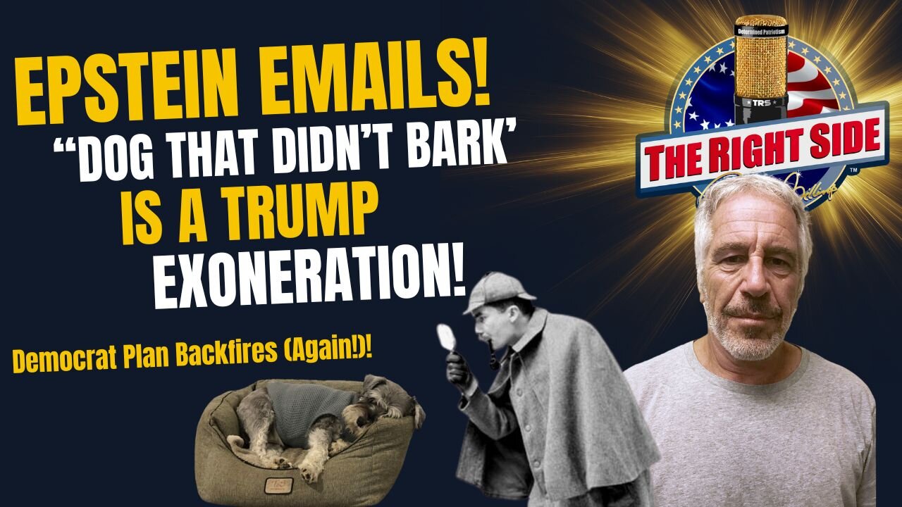 Epstein eMails Exonerate Trump. (Again!)
