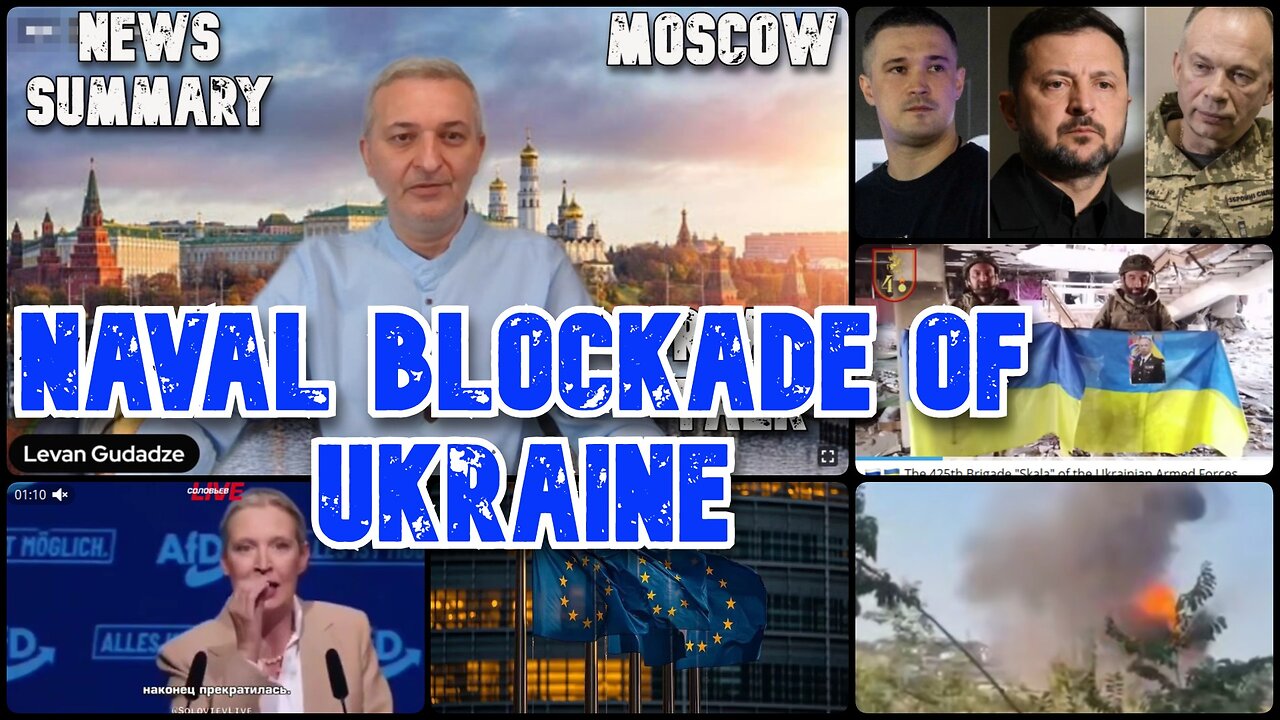 Naval Blockade of Ukraine, Zelensky Faces a New Maidan, US-Iran War - Latest, Global Economy, & More