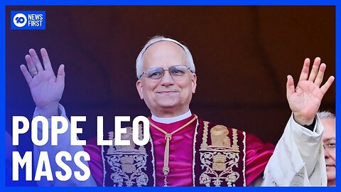 🔥 Historic Moment: Pope Leo Leads His First Mass After Shocking Election | 10 News First