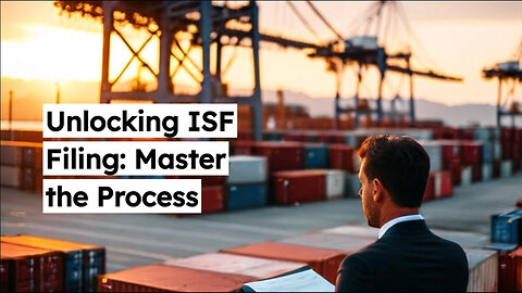 Unraveling Manifest Holds: How to Unlock Your Cargo and Navigate ISF Filing