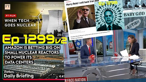 Big bad bomb, blonde bully, beautiful bunker buster, blowing bubbles biking backwards Ep 1299v2