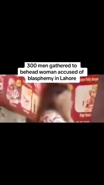300 LOW-IQ SAVAGES GATHERED TO BEHEAD WOMAN ACCUSED OF BLASPHEMY IN LAHORE 🔥