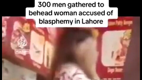 300 LOW-IQ SAVAGES GATHERED TO BEHEAD WOMAN ACCUSED OF BLASPHEMY IN LAHORE 🔥