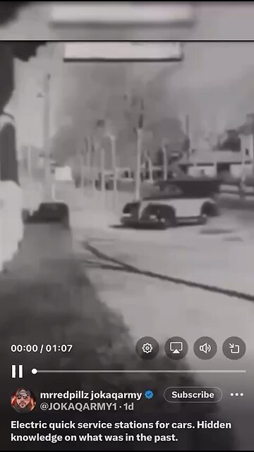 Video Of Hidden Knowledge From 1940 Electric Quick Charging Ststion