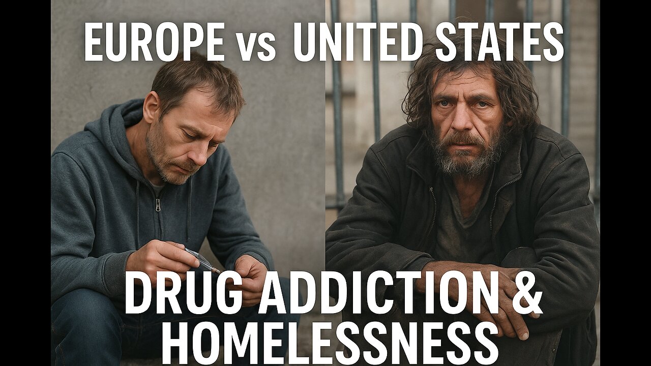 EUROPE VS U.S. HOMELESSNESS & DRUG ADDICTION